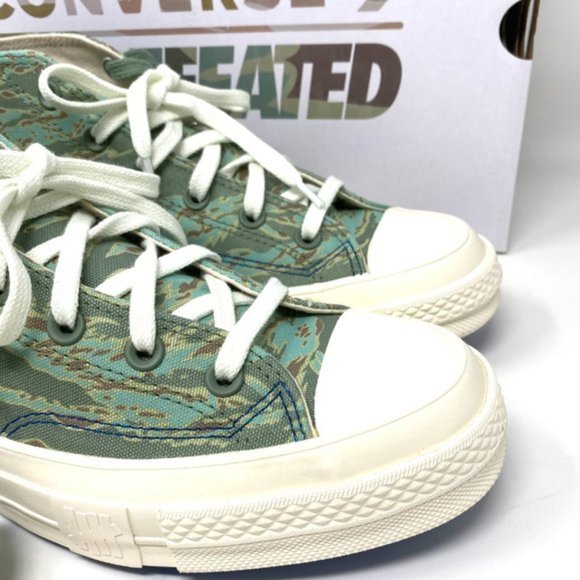 💖MEGA SALE💖Converse Men 172397C CHUCK 70 MID SEA Spray Fossil Green  Sneakers - Picture 8 of 11